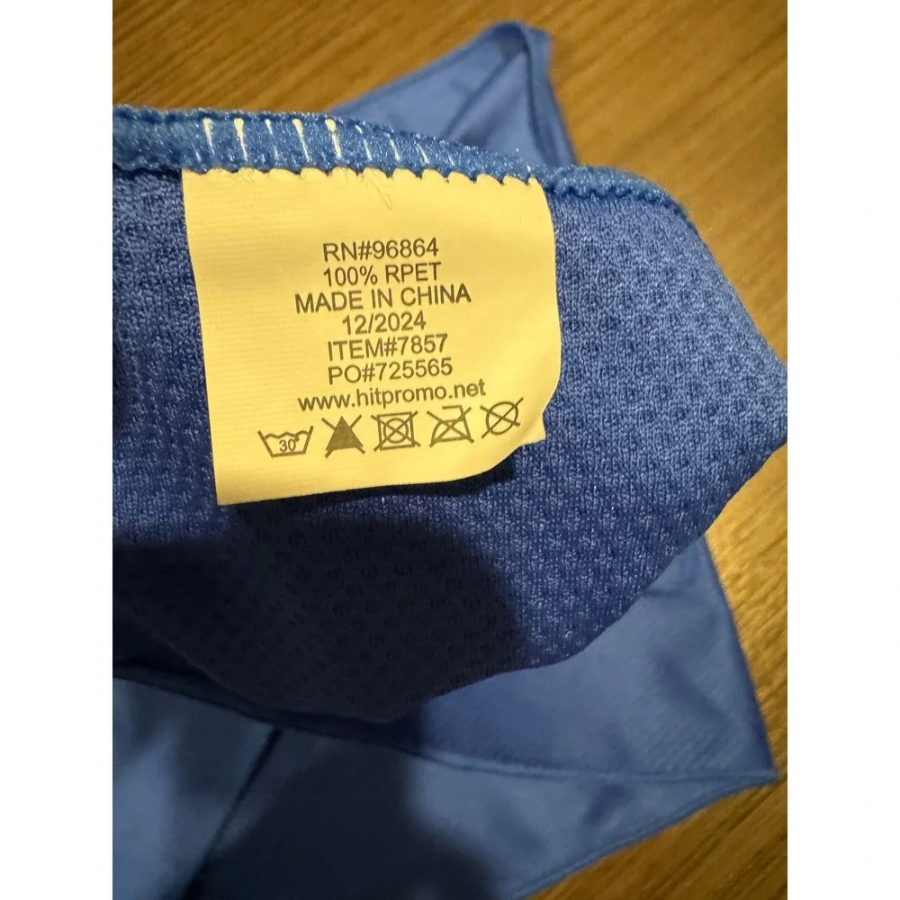 FIFA World Cup 2026 Michelob Ultra Blue Rally Towel Soccer Fan Gear 12x30